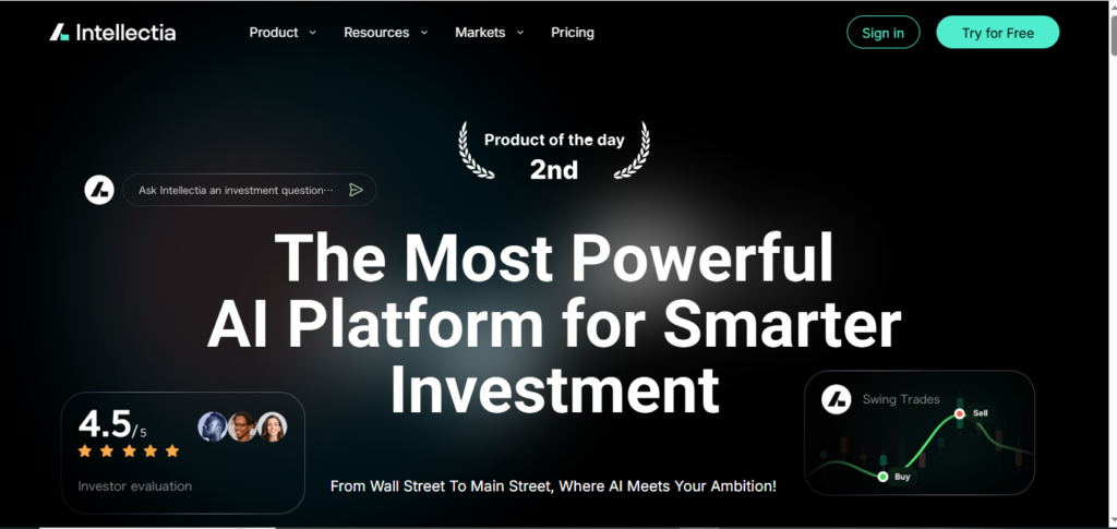 Overview of Intellectia.AI