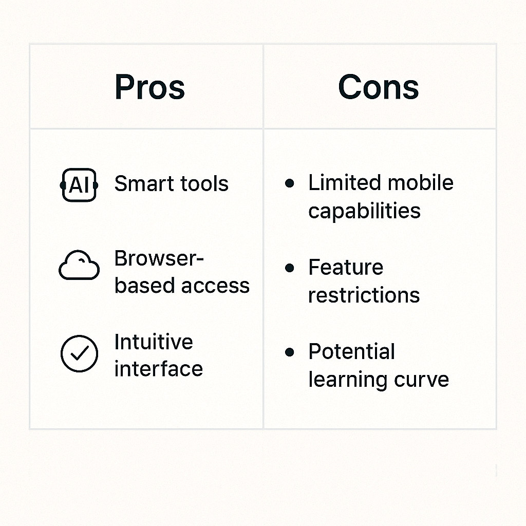 Pros and Cons